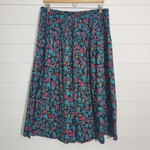 Alicia Vintage Floral Midi Skirt. Size: 16‎